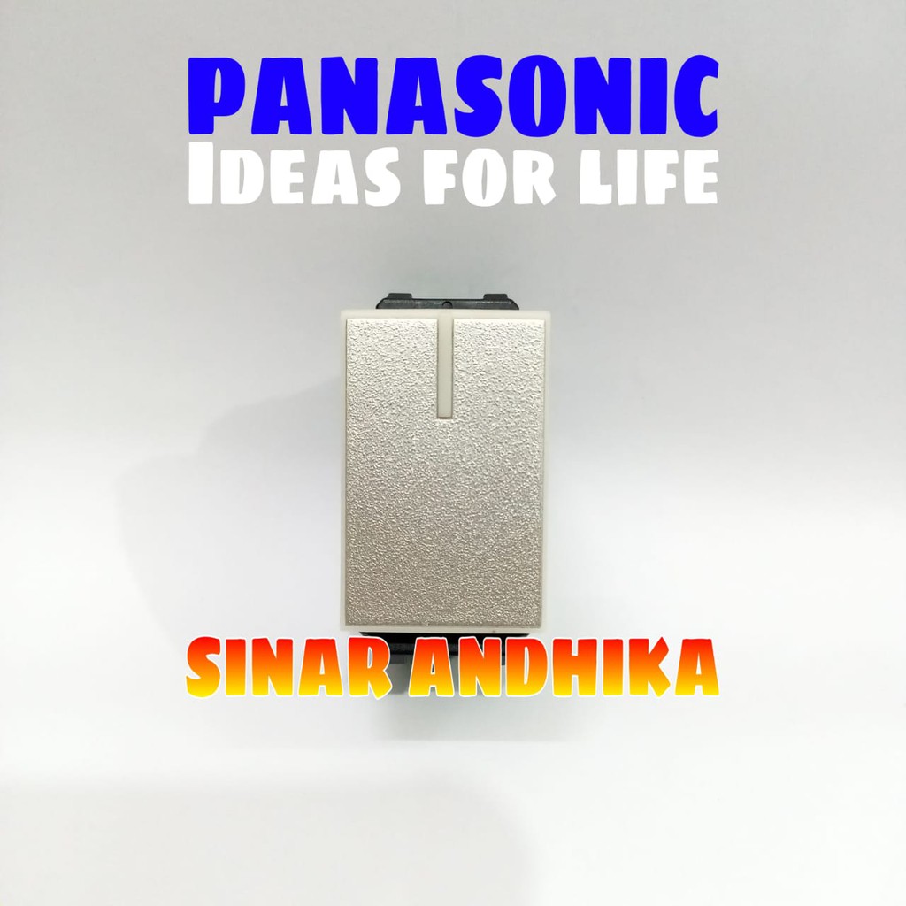 MATA SAKLAR KECIL SILVER ECO B STYLE E PANASONIC WESJ 5931MWS