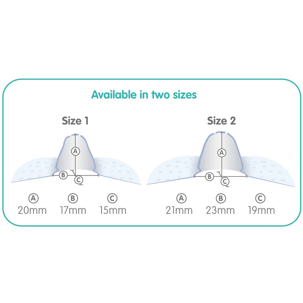 Mam Nipple Shield Size 1 / Size 2