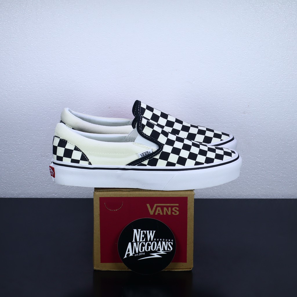 Regulae Sepatu Vans  Slip On Catur 