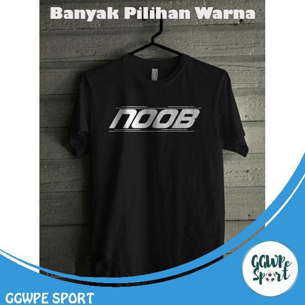 Kaos Distro Mobile Legend Premium Game Noob Baju Distro Dota Katun Combed 30S Kualitas Terbaik