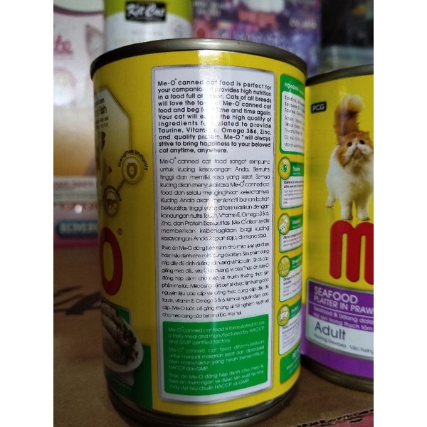 Me-O Cat Food Kaleng 400 Gram