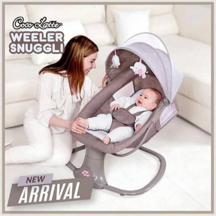 Bouncer Cocolatte Snuggli Elektrik/ Snuggli 6 in1 /Snuggli 2.0 /SNUGGLI 2.0 With Footrest CLASSIC /Patio/ Babydoes Claptown/ snuggli priv/ Claptown 2.0