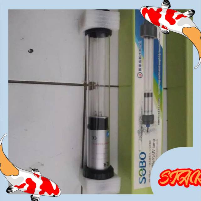 Kolam ikan lampu uv sobo PL UV 18 watt 36 watt 55 watt 75 watt