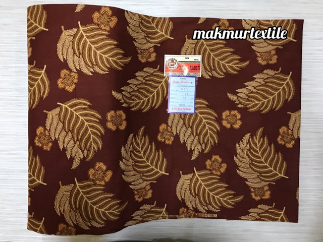 Kain batik katun Batu Raden 86077 / batik Batu Raden