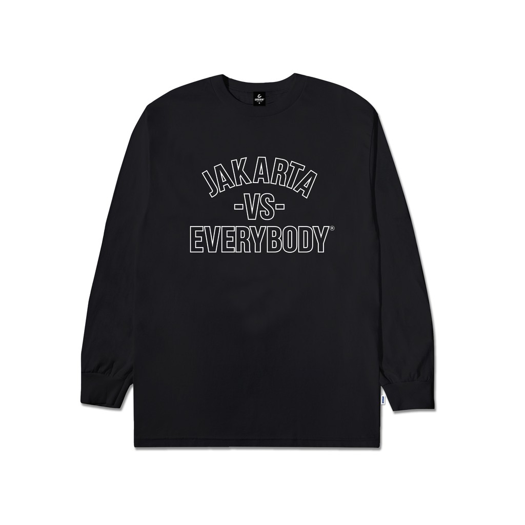 

Urbain Longsleeve - Jakarta vs Everybody Lines - Black