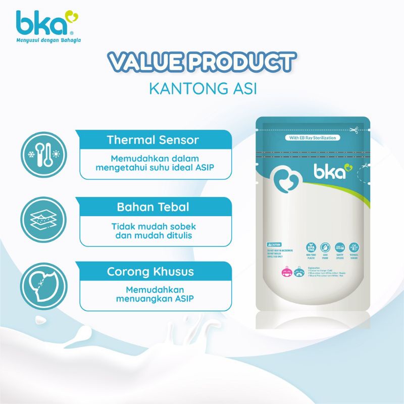BKA Kantong Asi 100ML Isi 30pcs