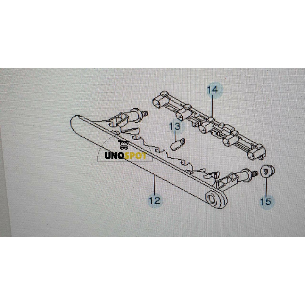 High Mount Stoplamp Lampu Stop Belakang Suzuki SX4 X-OVER Original SGP