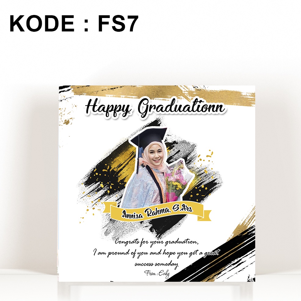 Cetak foto plush bingkai board MDF hadiah custom foto - cetak foto bingkai MDF
