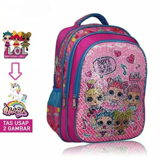  TAS  RANSEL USAP LOL TAS  LOL SEQUIN TAS  SEKOLAH  LOL USAP 