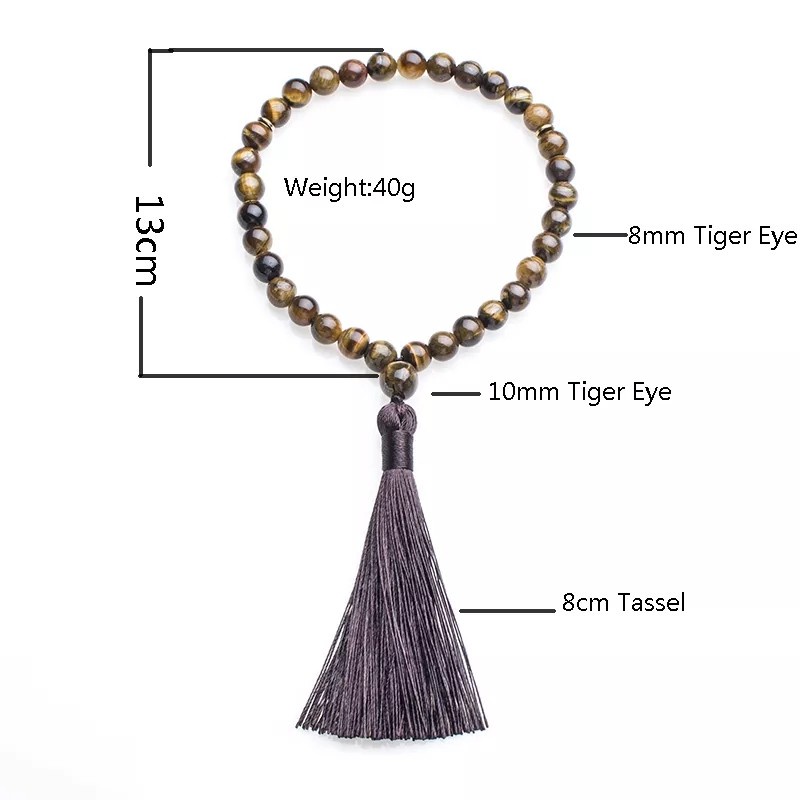 Gelang Tasbih Tiger Eye Original 33