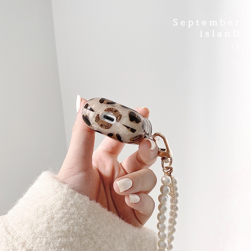 Gold Leopard Softcase for Airpods 1 2 Pro 3 Case Casing Airpods Lucu