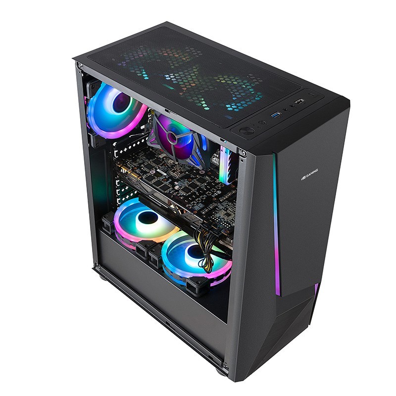 Casing Komputer Digital Alliance Unicorn X - DA PC Case Mild Tower include 1Fan