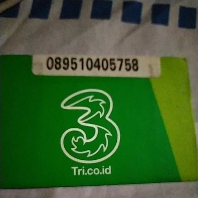 Nomor Cantik Tri Rapi 5758 hoki