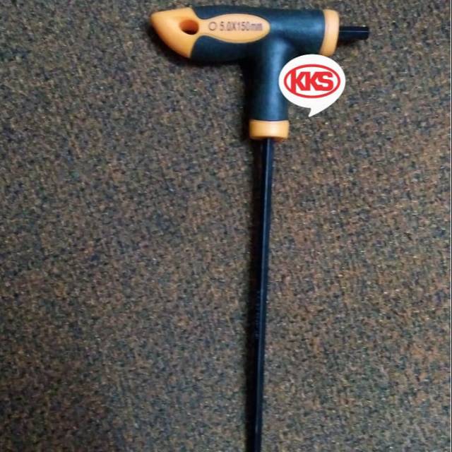 Kunci L Ballpoint Handle IWT 5x150mm