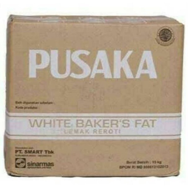 

MENTEGA PUTIH PUSAKA / WHITE BAKERS FAT SHORTENING PUSAKA - 250GR