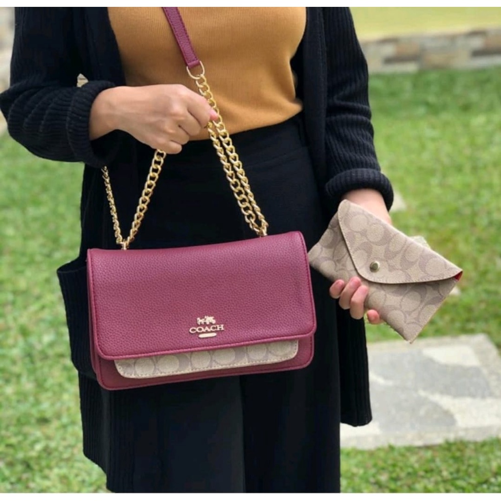 Tas Slempang Wanita Tas Slempang Sling Bag 2IN1