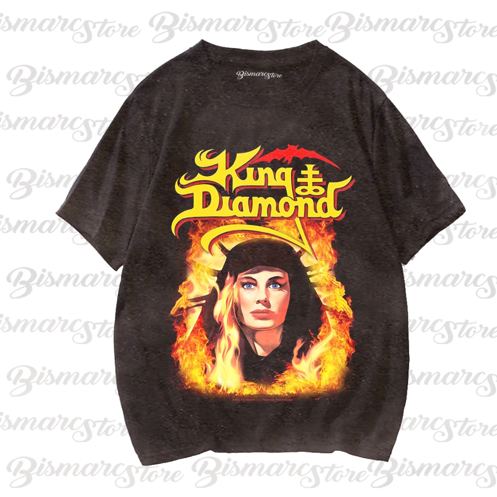 Kaos musik King Diamond Band Heavy Metal Premium  Tshirt