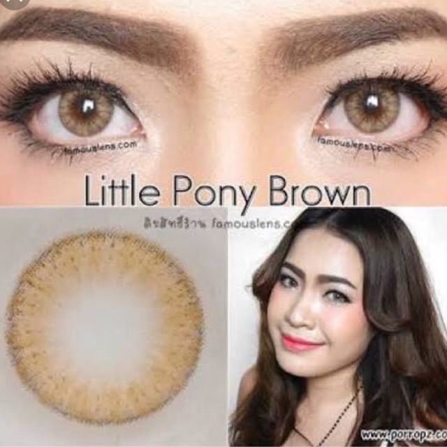 pretty doll pony brown