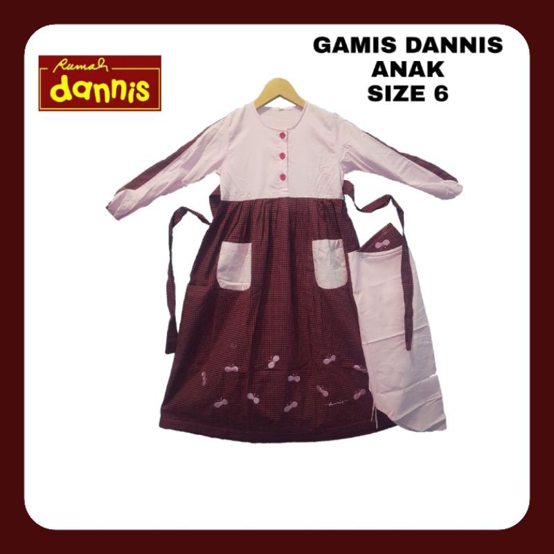 GAMIS ANAK DANNIS/GAMIS ANAK PEREMPUAN DANNIS/FASHION ANAK DANNIS/GAMIS ANAK/GAMIS DANNIS ANAK