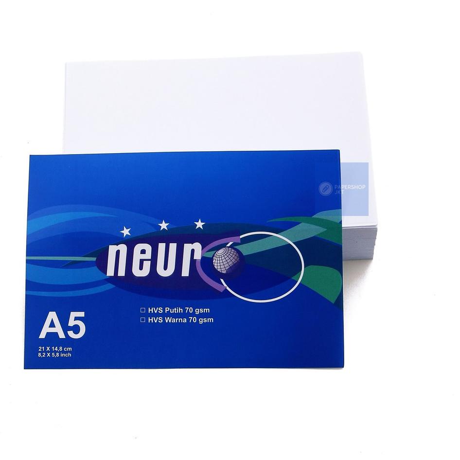 

Best! NEURO - kertas a5 hvs putih 70gr A4 / 2 !!