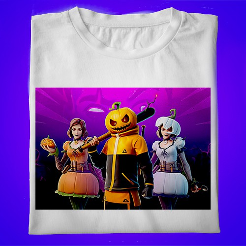 27 KAOS ANAK & DEWASA Fortnite Carving Crew Set Fortnitemares