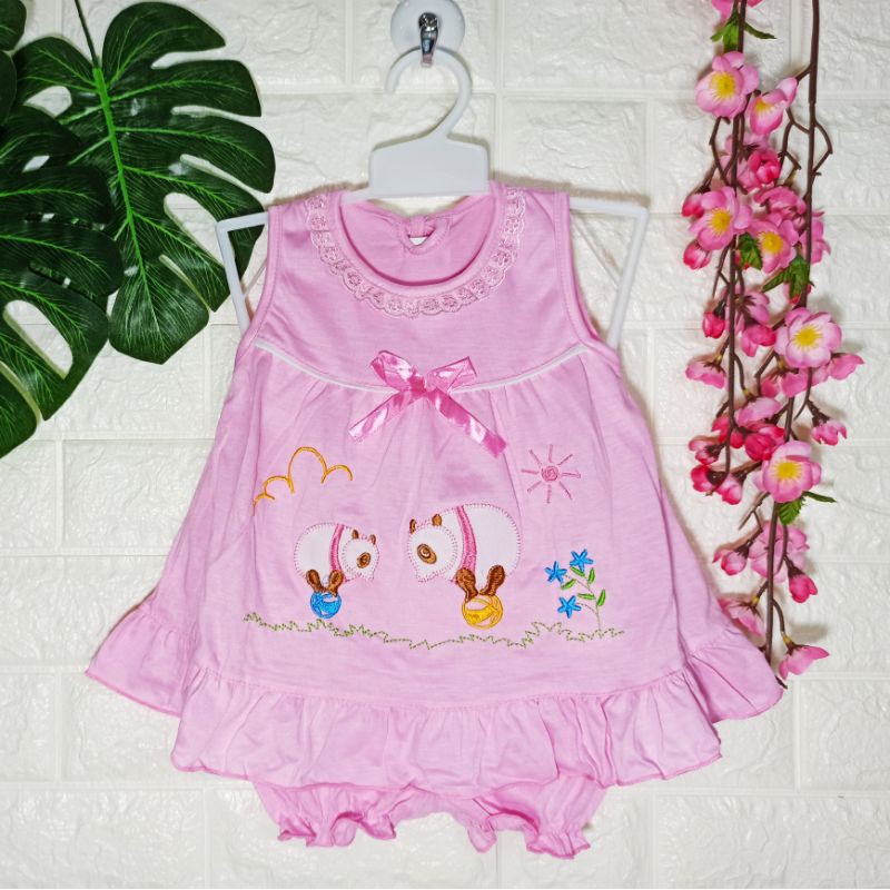 Ss#1006 Pakaian Anak Perempuan Size 2-10bulan / Baju Anak Lucu / Dress Bayi Perempuan