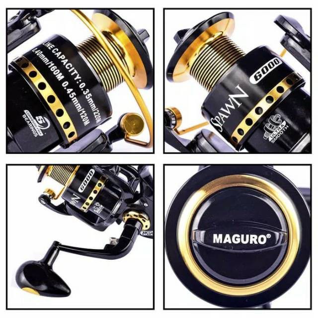 ALAT PANCING  Reel Maguro SPAWN 6000 Buat pemancing