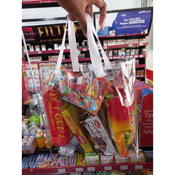 

Tas Belanja Bening (Pegangan Bisban)