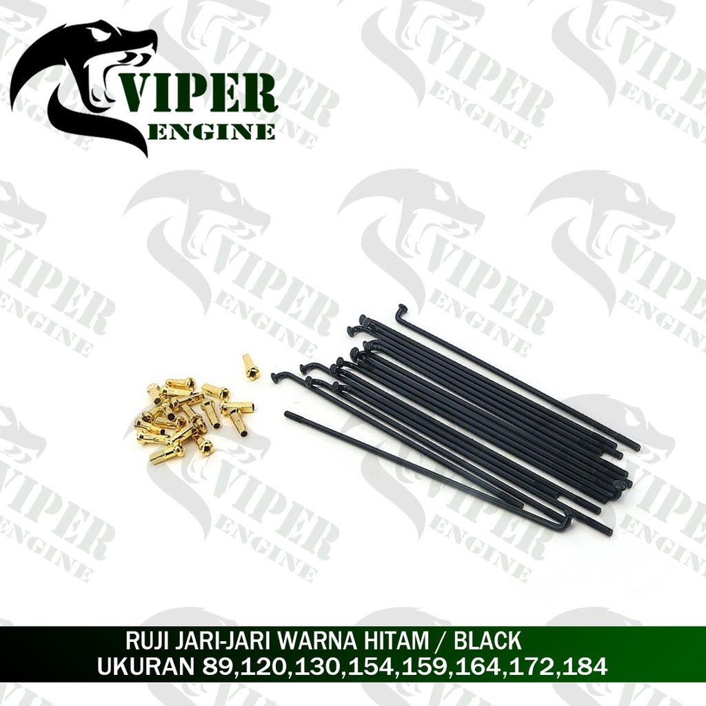 [ BISA COD ] RUJI JARI JARI VELG HITAM BLACK RING SEMUA UKURAN JERUJI MOTOR VELEG PELEK PLEK VLEK DU