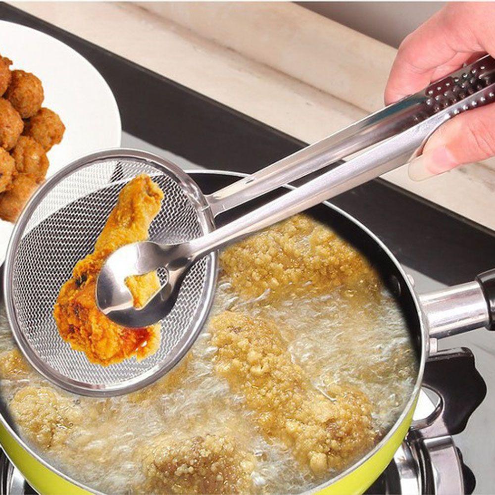 Populer Sendok Saringan Gadget Alat Dapur Goreng Minyak Fried Chicken Drumsticks Colander