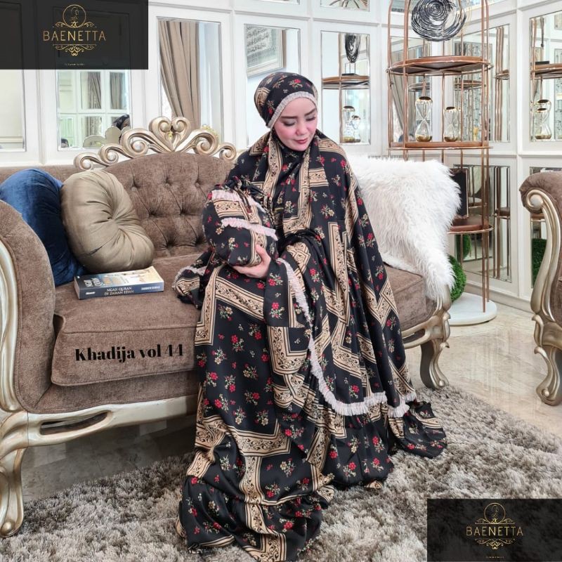 Mukena Khadija 43 dan 44 by Baenetta. Mhn cek stok dl