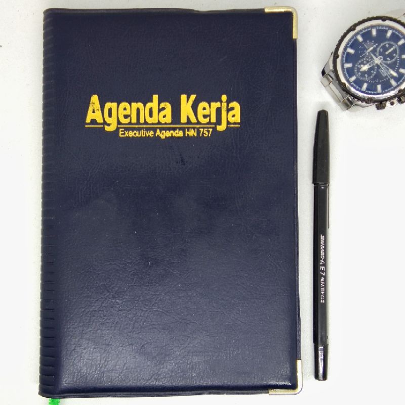 

Note Book Buku Tulis Murah Buku Catatan Buku AGENDA KERJA 757 Biru
