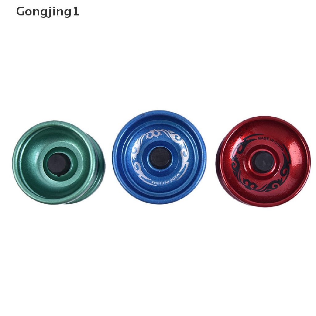 Gongjing1 1Pc Mainan YoYo Profesional Bahan Aluminum Alloy