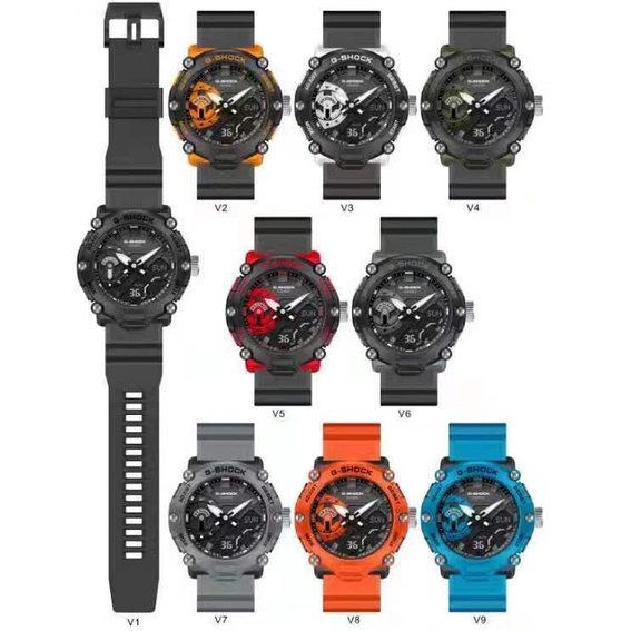 NEW !!!!! JAM TANGAN PRIA GSHOCK CASIO GA 2200 DUAL TIME / JAM TANGAN PRIA TERBARU