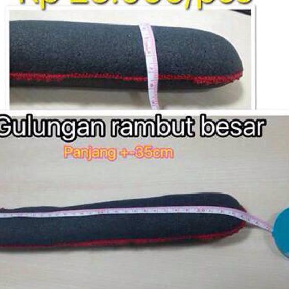 ➱ Gulungan rambut sosis besar hairdini ➳