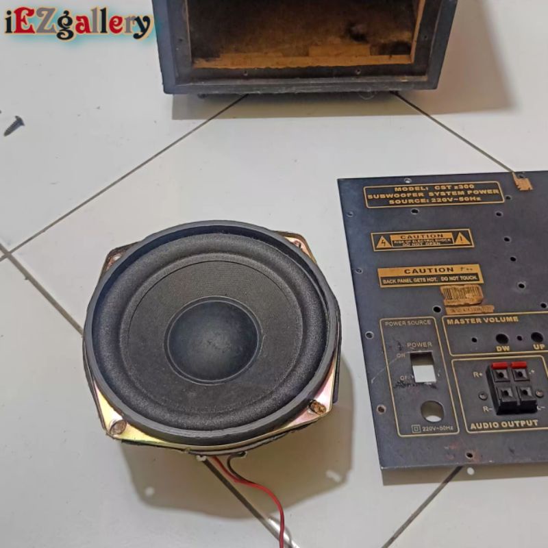 speaker subwoofer simbadda 5inch normal harga 1pcs