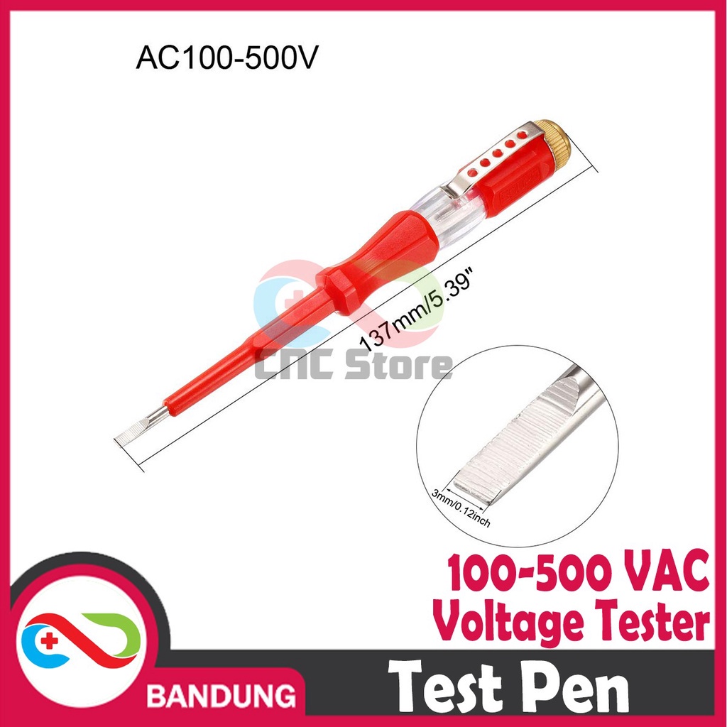 TEST PEN VOLTAGE TESTER AC 100-500V