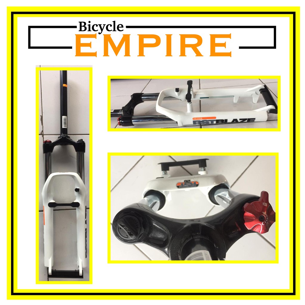 Fork RST BLAZE 26 Travel 120mm Black Bicycle Empire