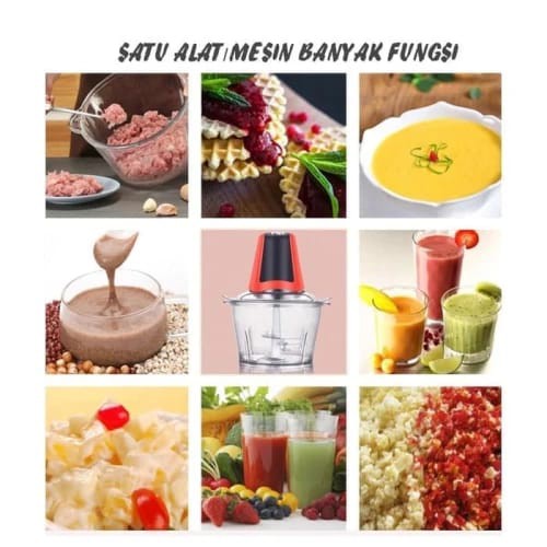 Blender Alat Gilingan Daging Meat Grinder Chenhao /Blender Serbaguna /Chopper Blender Daging Elektri