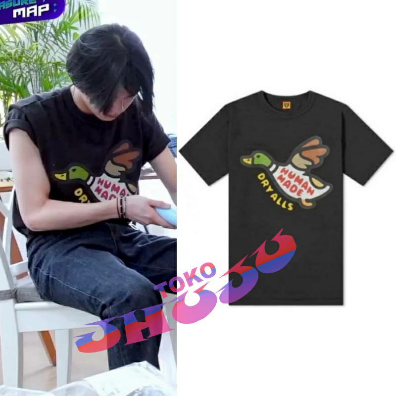 Treasure Asahi Style Duck Dry Alls print DTF // Baju Kaos Treasure katun combed 30s