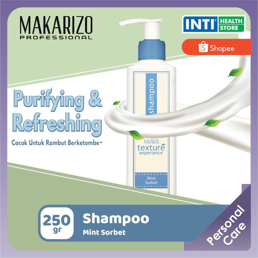 Makarizo | Professional Texture Experience Shampoo / Conditioner Mint Sorbet 250ml