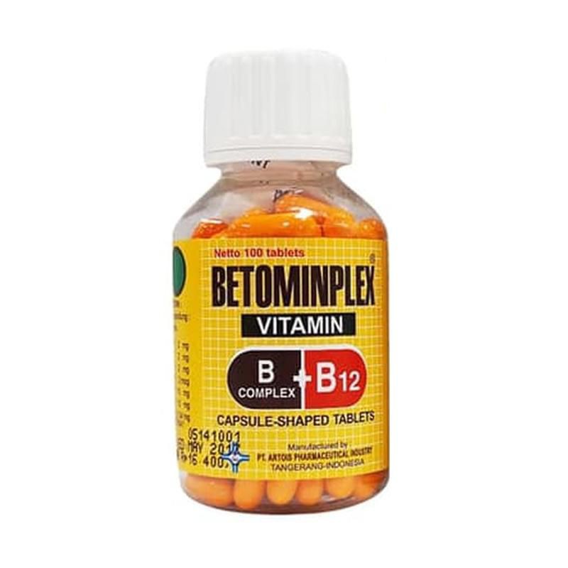 Betominplex Vitamiin B Complex + B12 Botol @100s