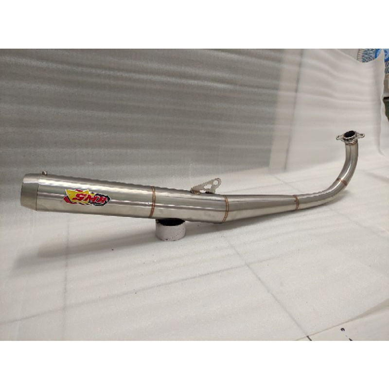 Knalpot SMR RX King Standar Racing Stainless SMR Racing // barang istimewa suara garing dan bertenag