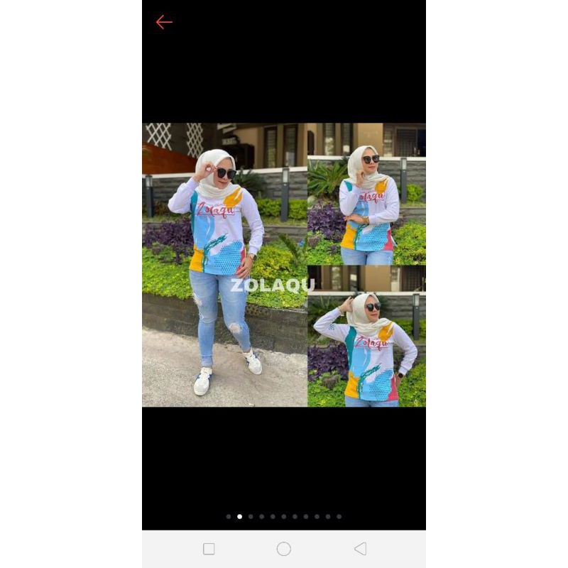 Zolaqu Putih pelangi