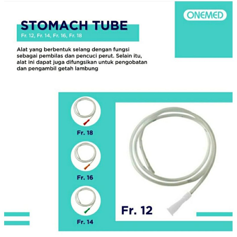 Onemed Stomach NGT Sonde Fr 12 FR 14 FR 16