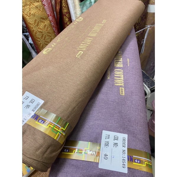 Bahan katun madina, kain katun madinah lebar 1,5m(HARGA PERSETENGAH METER)