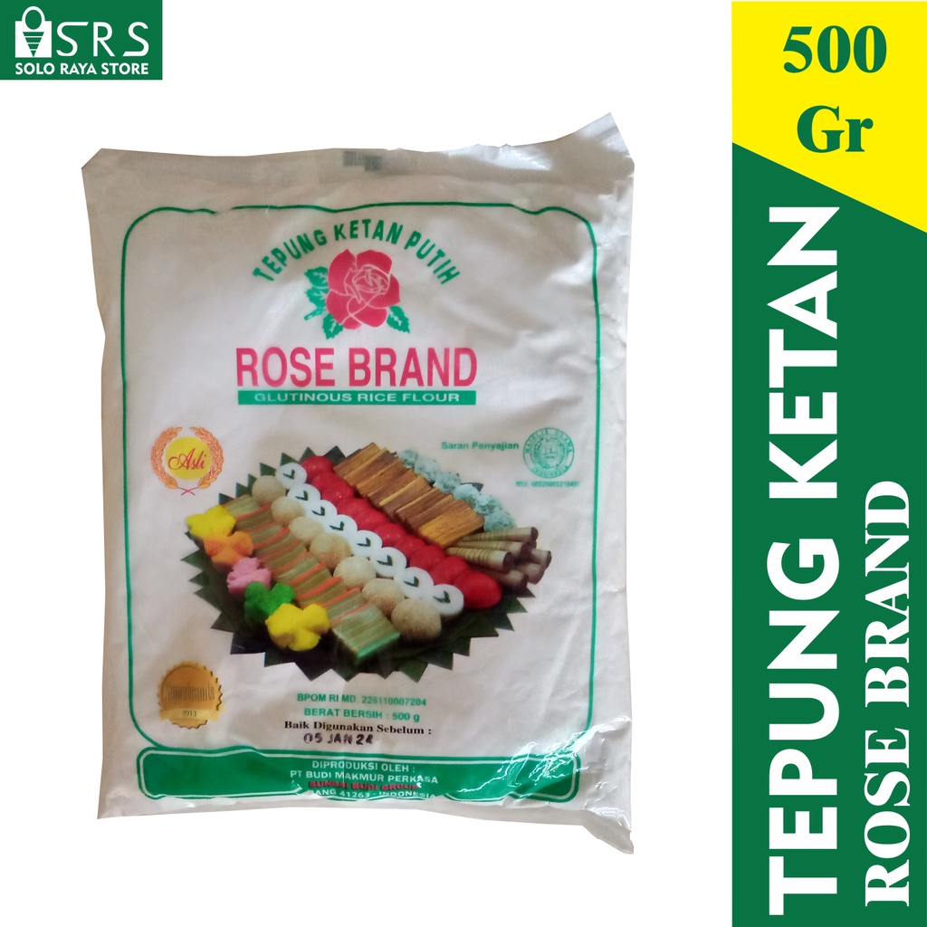

TEPUNG KETAN PUTIH ROSE BRAND 500 GR