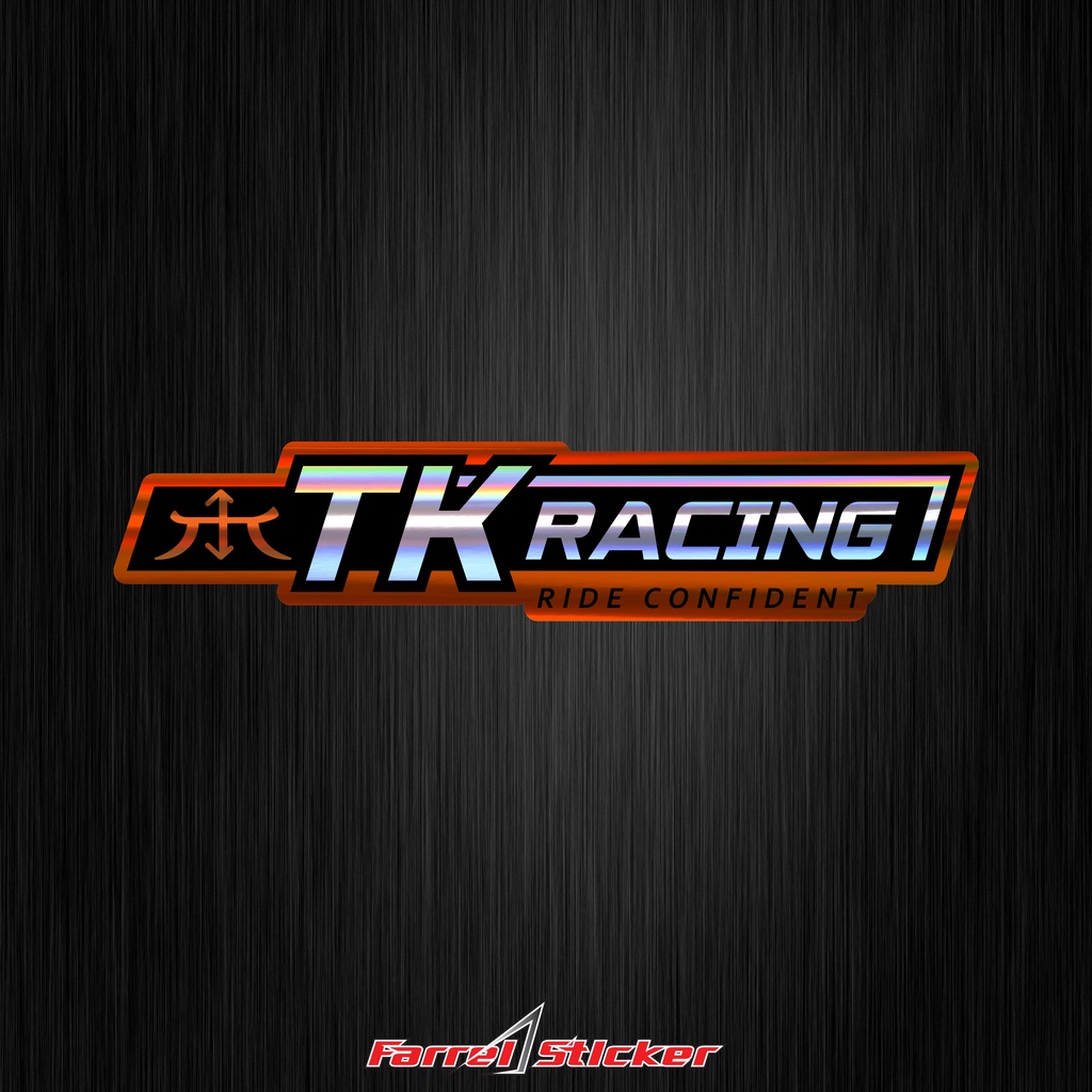 STIKER TK RACING STICKER TK RACING