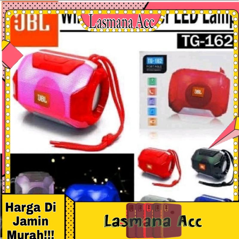 Speaker Aktif Bluetooth JBL TG-162 PPT With LED Dual Woofer | Speaker Portable | Speaker Mini | Salo