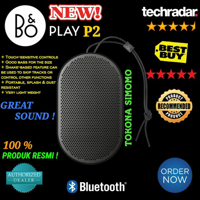 PROMO BANG & OLUFSEN BEOPLAY P2 Portable Bluetooth Speaker with Mic Original MURAH